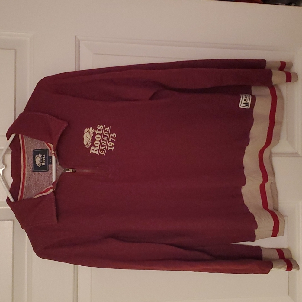 Roots Canada 1/4 zip sweater